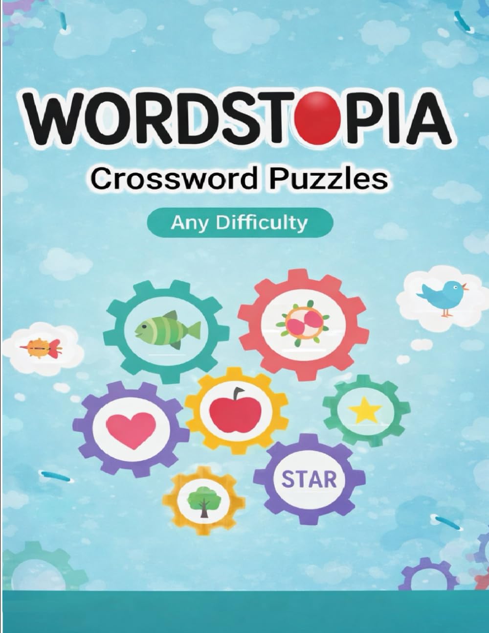Wordstopia Crossword Puzzle Book - Any Difficulty