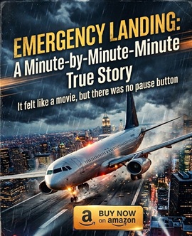 Emergency Landing: A Minute-by-Minute True Story Book Cover